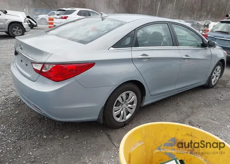 2011 Hyundai Sonata Gls from USA, damaged, VIN 5NPEB4AC4BH161358